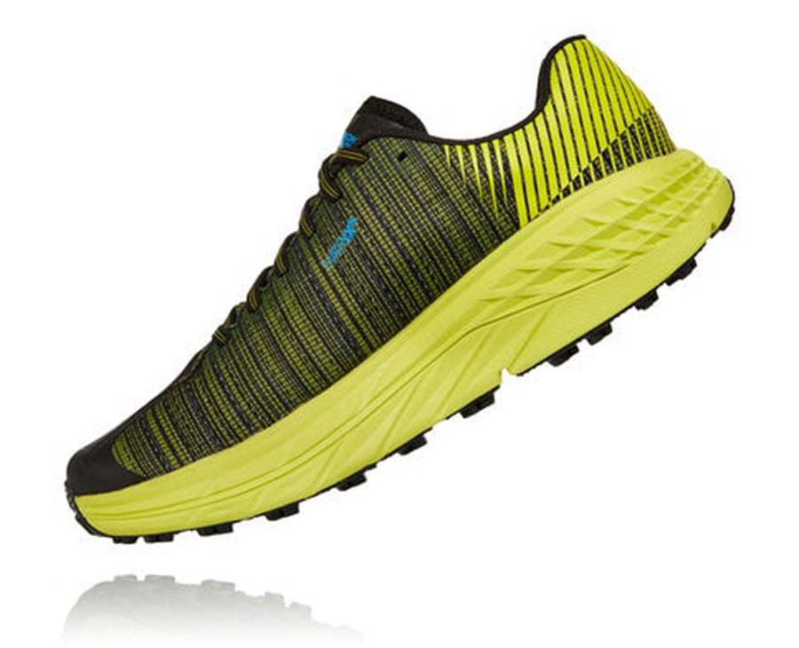 Hoka One One Trailsko Dame - Evo Speedgoat - Sort/Grøn - 218350MDH